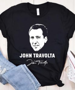 The Adam Project John Travolta Nicolas Cage Shirt