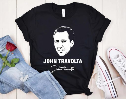 The Adam Project John Travolta Nicolas Cage Shirt