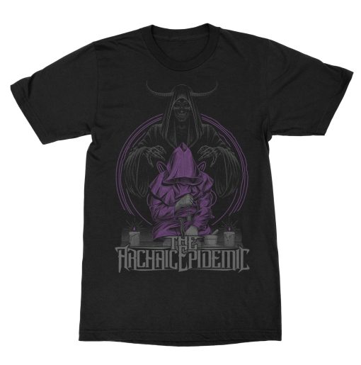 The Archaic Epidemic Embracing Death Purple Nightmare T-Shirt