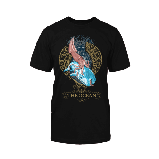 The Ocean Whale Vs Squid T-Shirt