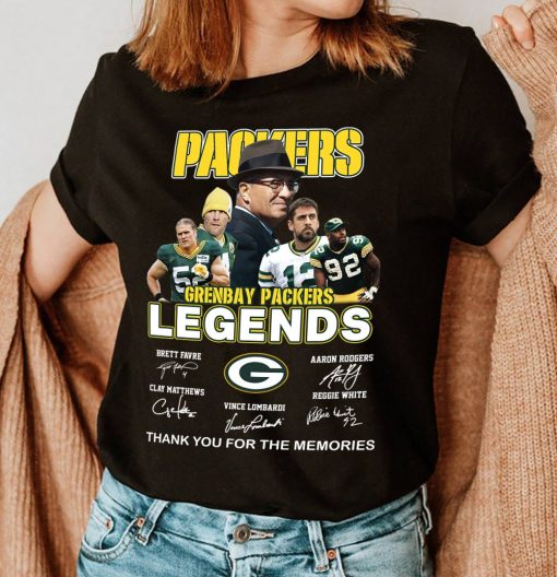 The Packers Legends Football Team Shirt