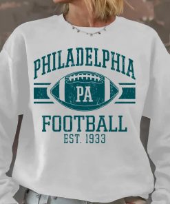 Throwback Philadelphia Football Game Day Crewneck Sweatshirt