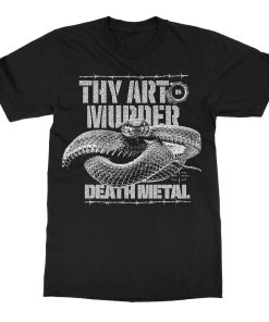 Thy Art Is Murder Death Metal Snake T-Shirt