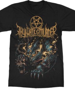Thy Art Is Murder Pagan Wolf T-Shirt Thy Art Is Murder Pagan Wolf T-Shirt