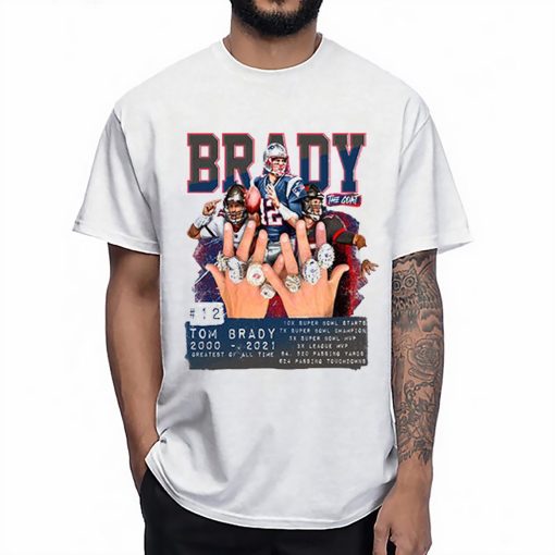 Tom Brady American Football MVP Player The Greatest Of All Time Champion Super Bowl Shirt