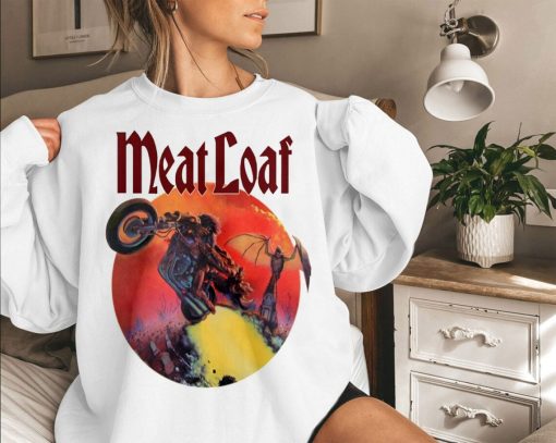 Tribute Meat Loaf Bat Out Of Hell Sweatshirt