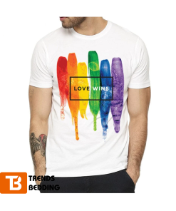 True Love Wins LGBT Gay Pride Power Valentine T-shirt