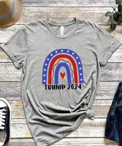 Trump 2024 American Flag Vintage T-Shirt