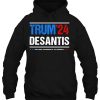 Trump 2024 Desantis Make America Florida Hoodie