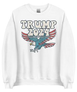 Trump 2024 MAGA Distressed Unisex Sweatshirt