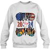 Trump Desantis 2024 Election American Flag Flamingo Stars Sweatshirt