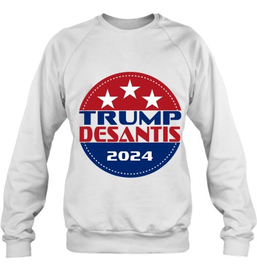 Trump Desantis 2024 Make America Florida Flamingo Seagull Sweatshirt