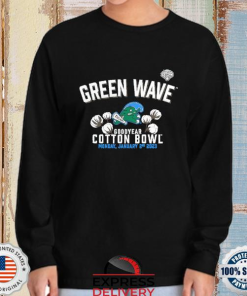 Tulane Green Wave 2023 Cotton Bowl Gameday Stadium T-Shirt