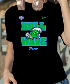 Tulane Green Wave Nike Roll Cotton Bowl Champions 2023 T-shirt