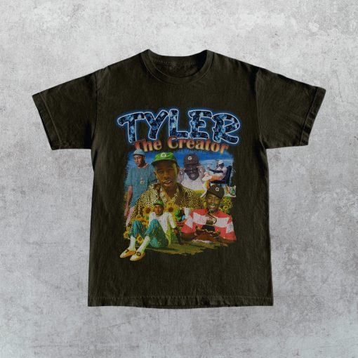 Tyler The Creator Vintage 90s Bootleg Style Unisex T-Shirt