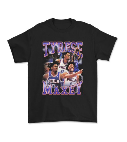 Tyrese Maxey Philadelphia 76ers T-Shirt