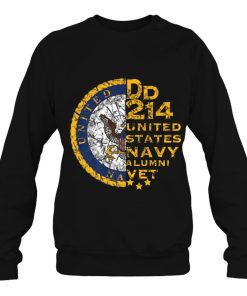U.S. Navy Veteran Dd214 Alumni Dd-214 Military Vintage Shirt