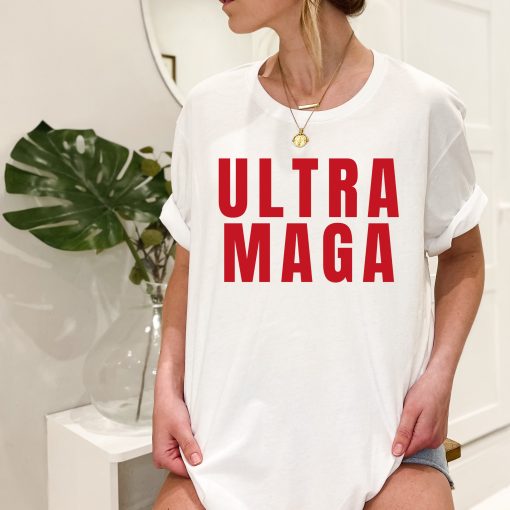 Ultra Maga Patriot Republican Conservative Trump 2024 T Shirt