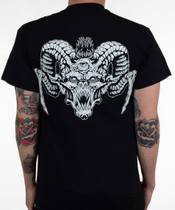 Unique Leader Records Alrekr DemonJamie Christ Colab (Black) T-Shirt 2 Unique Leader Records Alrekr DemonJamie Christ Colab Black T Shirt 3