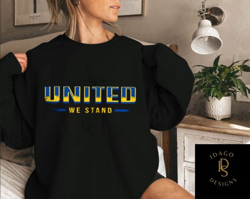 United We Stand With Ukraine Shirt