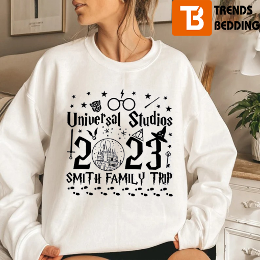 Universal Studio Family Vacation 2023 Birthday Personalized Retro Sweatshirt