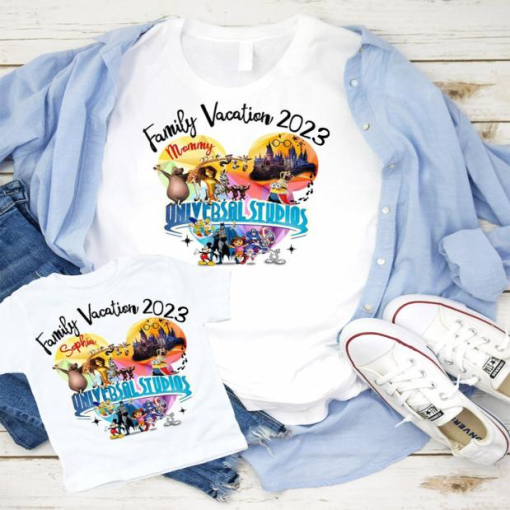 Universal Studios Family Vacation 2023 T-shirt