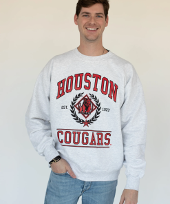 University Of Houston Cougars Vintage Crewneck Sweatshirt