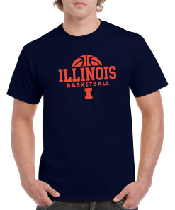University Of Illinois Fighting Illini Basketball T-Shirt