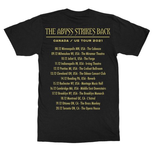 Unleash The Archers Abyss Strikes Back 2021 Tour T-Shirt