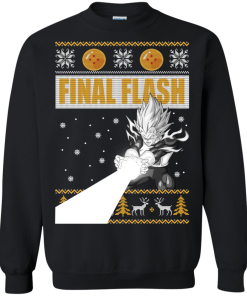 Vegeta Final Flash Christmas Sweater