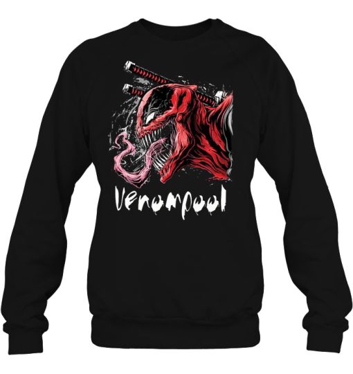 Venompool Venom And Deadpool Mashup Version Shirt