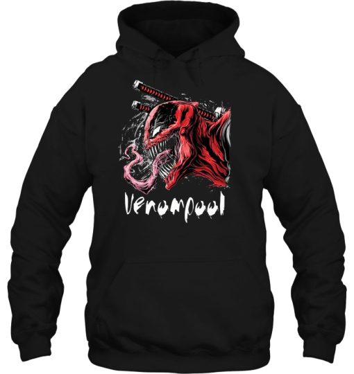 Venompool Venom And Deadpool Mashup Version Shirt