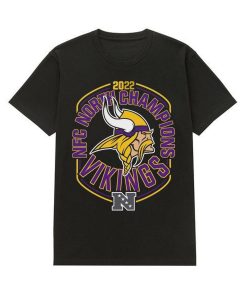 Vikings Football 2022 NFC North Champions Unisex Hoodie 3