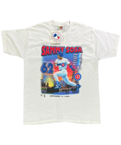 Vintage 1998 Sammy Sosa Chicago Cubs Graphic MLB T-Shirt