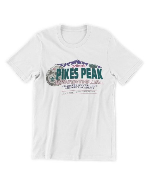 Vintage 90s Adidas Pike Peak Soccer Tournament T Shirt