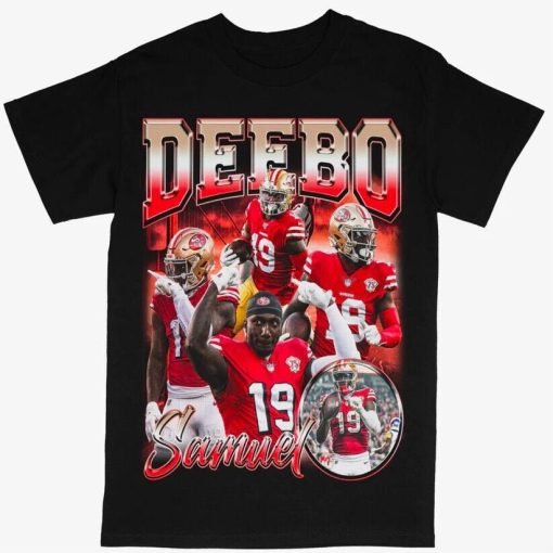 Vintage 90s Deebo Samuel Bootleg Style T-Shirt