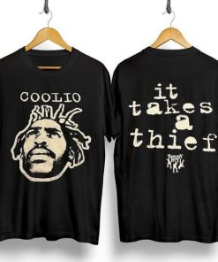Vintage 90s RIP Coolio Rapper Tee Shirt
