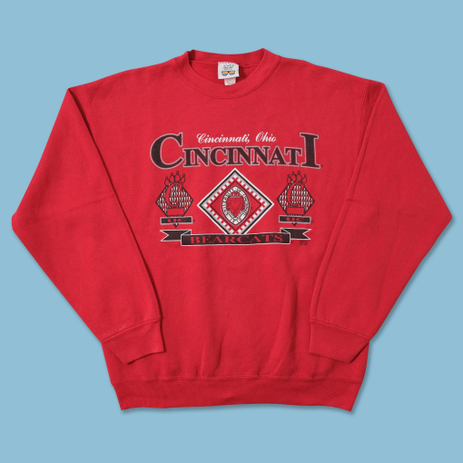 Vintage 90s University Of Cincinnati Bearcats NCAA Sweatshirt