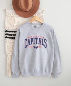 Vintage 90s Washington Capitals Hockey Sweatshirt