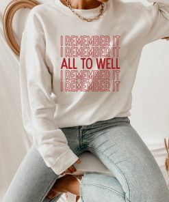 Vintage All Too Well I Remember It Red Taylor’s Album Shirt