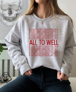 Vintage All Too Well I Remember It Red Taylors Album Shirt 3