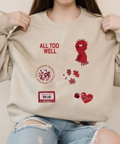 Vintage All Too Well Taylor’s Sticker Shirt