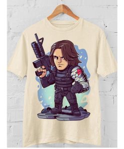 Vintage Bucky Barnes Cartoon Marvel Comics Sweatshirt For Fans