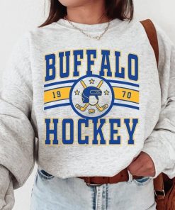 Vintage Buffalo Sabres Ice Hockey Unisex Crewneck Sweatshirt