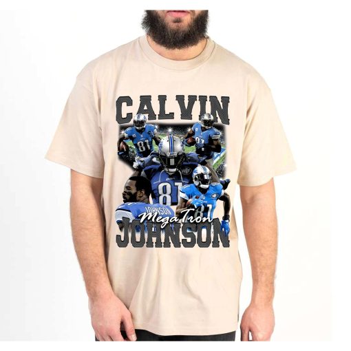 Vintage Calvin Johnson 90s Bootleg Style Rap Tee