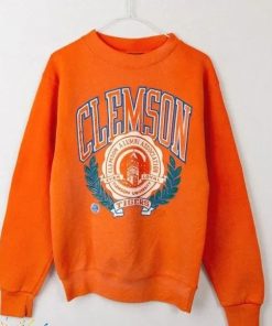 Vintage Clemson Tigers NCAA College Football Sweatshirt