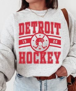 Vintage Detroit Red Wings Hockey Sweatshirt Gift For Fan