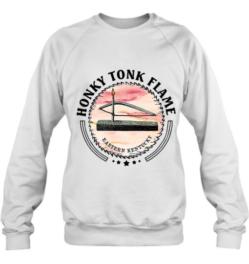 Vintage Honky Tonk Flame Essential Love Tyler Childers Music Sweatshirt