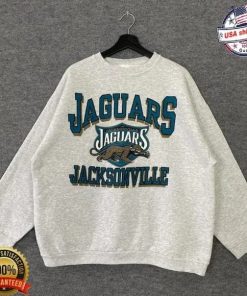 Vintage Jacksonville Jaguars Football Team Crewneck Sweatshirt For Fan