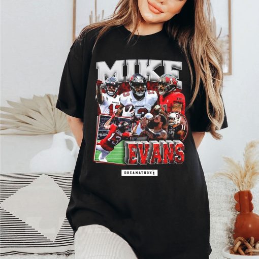Vintage Mike Evans 90s Style T-shirt